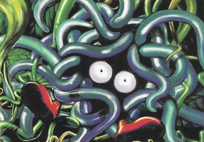 Illustration of tangled wiring